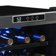 NewAir Silent Wine Cooler 28 Bottle Digital Control Freestanding Fridge