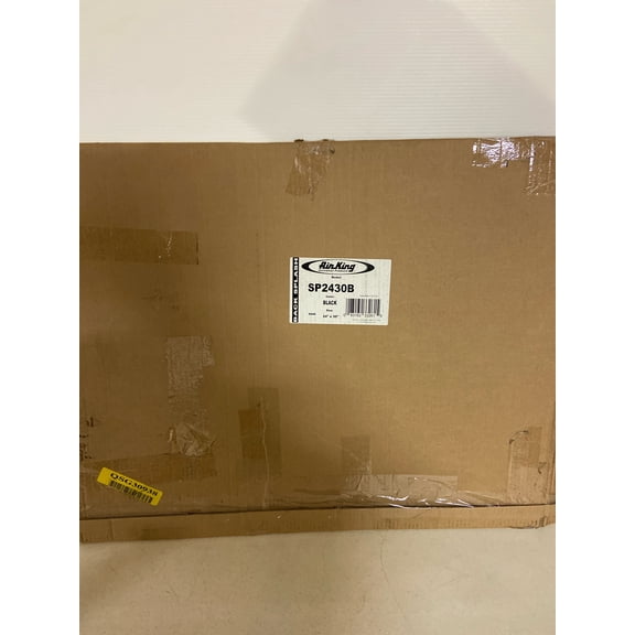 Open Box Air King SP2430B 30 in. x 24 in. Range Hood Backsplash Panel, Black