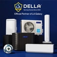 thumbnail image 7 of DELLA 18K BTU ODU 2 Zone 12000 12000 BTU 24 SEER2 208-230V Cools Up to 1100 Sq.Ft Wifi Multi Zone Mini Split Air Conditioner Ductless Pre-Charged Heat Pump Work with Alexa, 16ft Installation Kits, 7 of 7