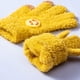 thumbnail image 4 of Guantes de otoño e invierno para niños, resistentes al frío y abrigados, con hebilla de cara sonriente para niños, guantes de punto de lana de cinco dedos para bebés, 4 of 6