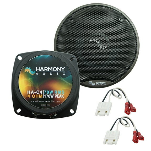 Fits Chevy Corvette 1984-1989 Front Door Replacement Harmony HA-C4 Speakers