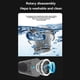 thumbnail image 3 of Ventilador Potente de 138.000 RPM, Turbo Sin Escobillas, con Pantalla LED y Luz, para el Hogar y el Exterior., 3 of 10