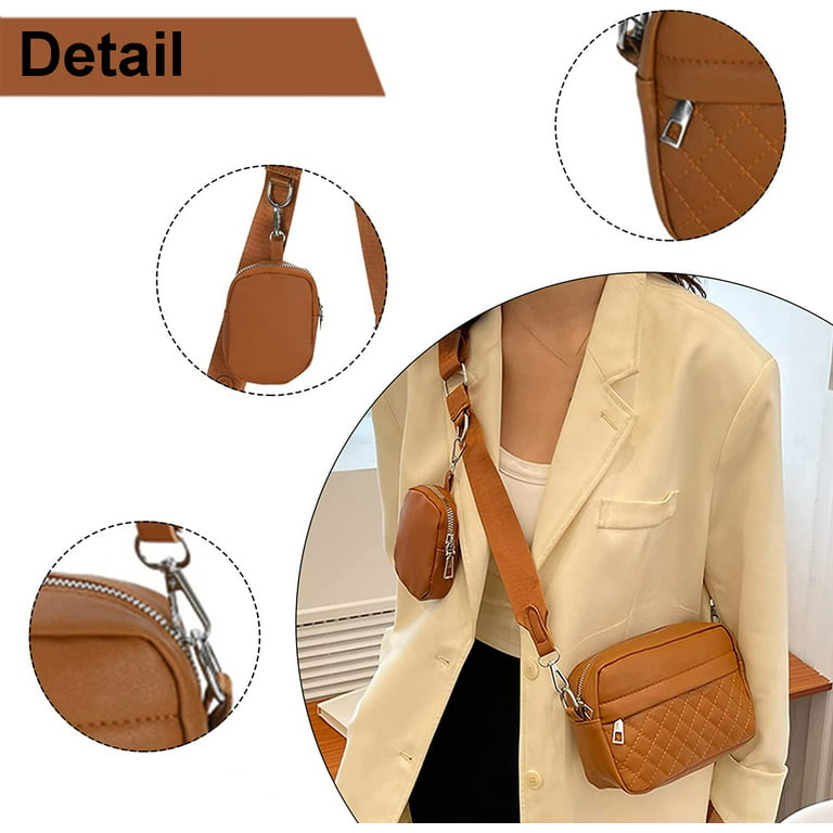 Real Leather Fashion Handbags Shoulder Bags Multi Pochette