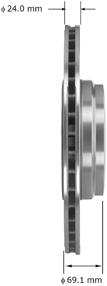 Bendix PRT6048 Premium Brake Rotor
