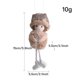 thumbnail image 5 of Decoración de árbol de Navidad, muñeco bonito, muñeco de nieve, estrella de cinco puntas, muñecos de Ángel de Navidad bonitos, colgante, Kits de decoración para fiestas en forma de corazon Bewildely HA070549-02, 5 of 6