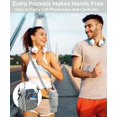 thumbnail image 5 of Lomyolo Water Bottle Carrier Bag for 40oz Tumbler - Neoprene Gym Bottle Holder Pouch with Adjustable Strap, Phone Pocket, Water Bottle Pouch Sleeve Accessories for Fitness, Hiking,Sports,Outdoors, 5 of 6
