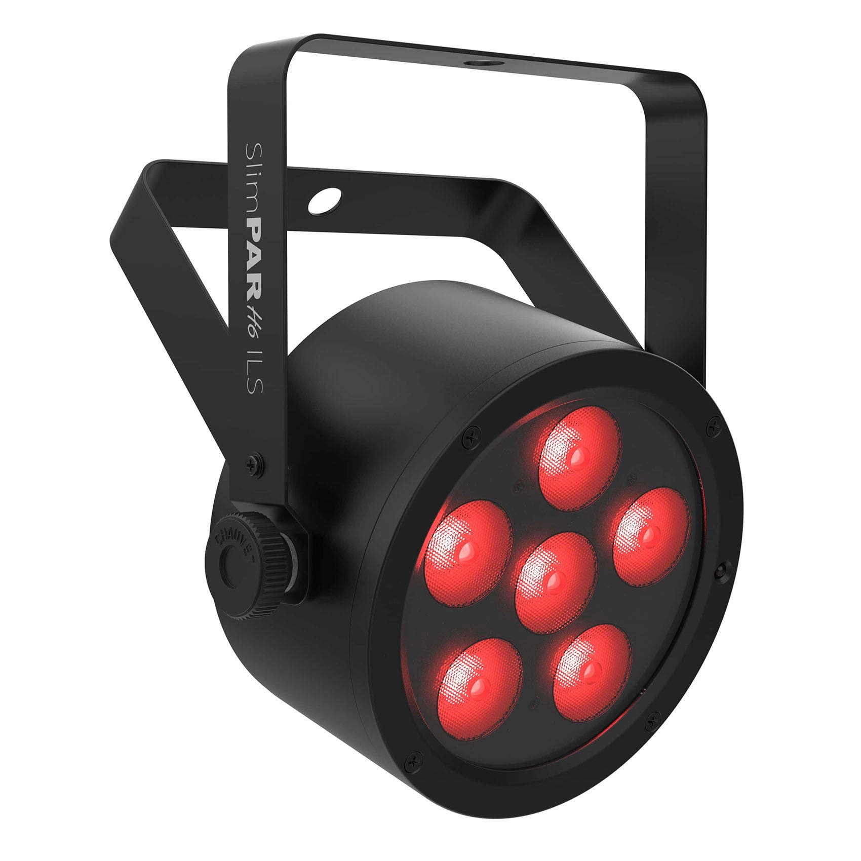 Chauvet DJ SlimPAR H6 ILS RGBAW+UV LED Par Can Party/Stage Wash Light+DMX Cable