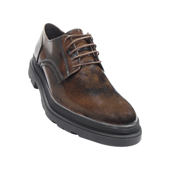 ZAPATO CASUAL LEON HOMBRE CAFE PIEL 3394 LEON  3394p