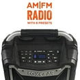 thumbnail image 4 of ECOXGEAR EcoTrek GDI-EXTRK210 Rugged Waterproof Floating Portable Bluetooth Wireless 100 Watt Stereo Smart Speaker and PA System (Gray), 4 of 9