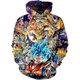 thumbnail image 1 of 2024 Dragon Ball Anime Manga Animación Sudaderas con capucha Hombre Mujer Moda Casual Impresión 3D Sudadera con capucha, 1 of 2