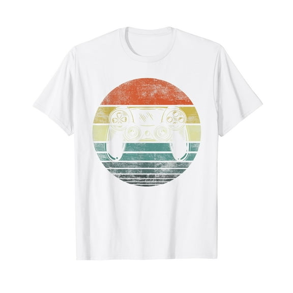 Video Gamer Gifts Funny Retro Video Game Controller Gaming T-Shirt