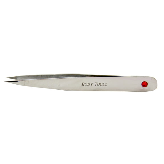 Body Toolz Diamond Tip Point Tweezer Grabs the Finest Hairs