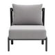 thumbnail image 2 of Sillon Exterior Kessa Muebles Horizon Gris 70 x 81 x 82 cm, 2 of 5