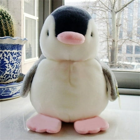 Nsxcdh Penguin Kids Soft Toy,Singing Stuffed Animated Doll,Squeeze Activated Sound,6Inch Cute Plush Gift for Boys and Girls