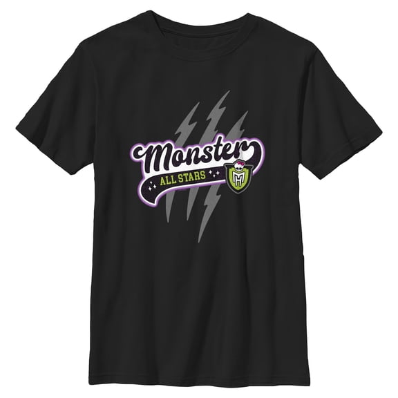 Boys Monster High All Stars Team Logo T Shirt