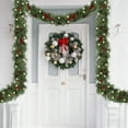 thumbnail image 5 of Christmas Decorations Outdoor Christmas Garland 8.86 FT Bloomings Pines Needle Red Berry Christmas Wreath Decorative Garland Door Curtain Home Decor Hanging, 5 of 8
