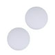 thumbnail image 2 of BRIGHTFUFU 2 protectores de pared redondos para puerta, autoadhesivos, anticolisión, color blanco, 2 of 8