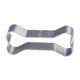 thumbnail image 5 of EeaseMX Molde de aluminio con forma de hueso de perro para hornear galletas, pasteles, gelatina y masa (plateado), 5 of 5