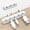 White, variant on High‑Performance Colorful Cable Organizer Clips, 3‑Slot and 5‑Slot Self‑Adhesive Wire Holders for USB Charging Cords for Home Office Desktop Wire Management