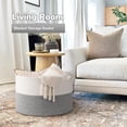 thumbnail image 2 of Cesta para Ropa Goodpick 50x32x29 cm 65L Algodón Gris, 2 of 7