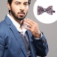 thumbnail image 3 of Sonducket Lazos de diamantes de imitación, lazos de cristal, corbata ornamental ostentosa, accesorio de ropa ajustable a la moda para banquetes y Accesorios de disfraces siete, 3 of 6