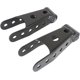 thumbnail image 1 of LABLT 2 piezas de grilletes de descenso negros 6400, kit trasero, repuesto para C1500 C2500 F150, 1 of 7