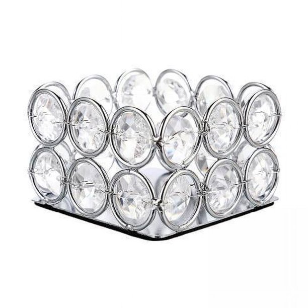 6 Portavelas, Portavelas, Accesorios para El Hogar, Hechos a Mano, Elegantes para Salón, Decoración de Mesa 3 piezas