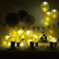 thumbnail image 3 of illooms Light Up LED Gold Balloons 15PK UPC; 843699103887, 3 of 9