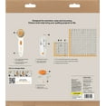 thumbnail image 4 of Fiskars Quilting Essentials 5 Piece Set: Rotary Cutter, Thread Snips, Measuring Tape, and 2 Rulers, 4 of 7