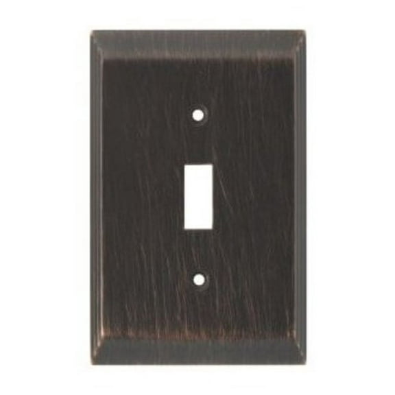Franklin Brass Stately Single Switch Wall Plate in Venetian Bronze