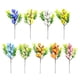 thumbnail image 4 of Esquejes de huevos de Pascua, flores artificiales, rama, pintura colorida, huevos de pájaro de espuma, 4 of 5