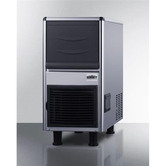 Summit BIM77BU Summit Commercial Bullet Ice Machine, 77 lbs. Production Per Day, 33 lbs. storage capacity, ENERGY STAR certified - BIM77BU