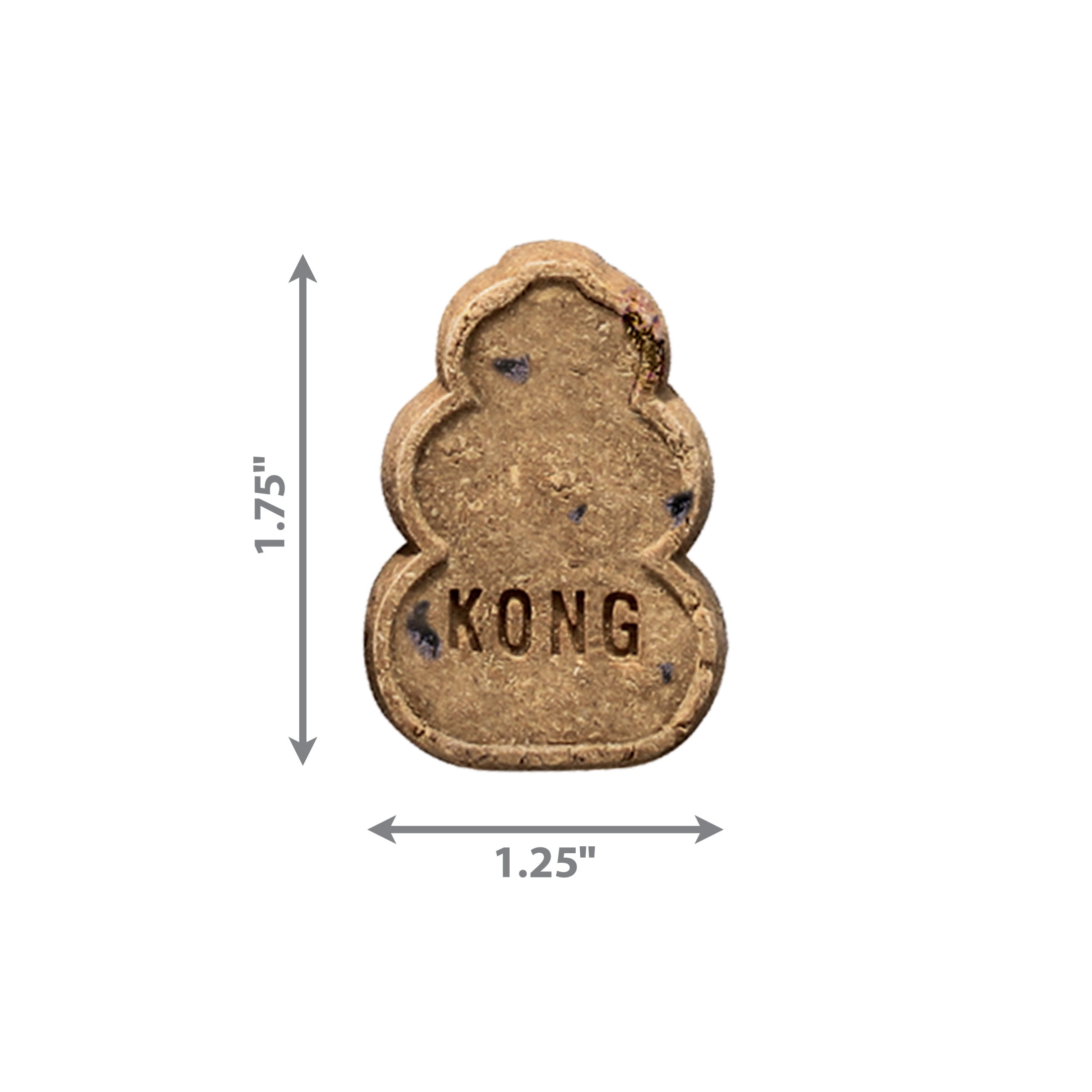 KONG® Snacks® Natural Dog Treats, Premium Biscuit, Liver, Large