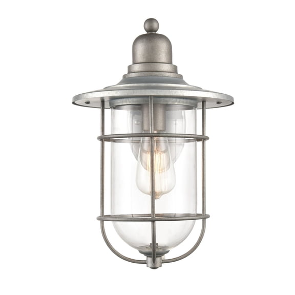 2931-GA Millennium Lighting 1 Light Outdoor Wall Sconce-16 Inch Tall and 10 Inch Wide-Galvanized Finish
