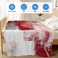 thumbnail image 4 of Red Grey Oil Painting Cooling Blanket,Lightweight Breathable Summer Throw Blanket with Double Sided Cold Effect,Abstract Modern Street Smear Art Picnic Blankets Bed Sheet for Hot Sleepers 60"x80", 4 of 8