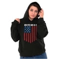 thumbnail image 3 of Unity Freedom Patriotic American Flag Unisex Plus Fleece Graphic Hoodie Brisco Brands 3X, 3 of 6