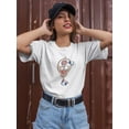 thumbnail image 2 of Mixed Opinions T-Shirt Women -Engin Selcuk Designs, Female Small, 2 of 4
