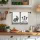 thumbnail image 5 of Decoraciones de Pascua, adornos de Pascua, regalos de Pascua. Paquete de 2 paños de cocina con forma de conejito negro de Pascua. Toallas de cocina. Decoración de mesa. Ideal para la cocina y el comed, 5 of 6