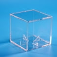 thumbnail image 3 of Lubelski Baseball Display Case Transparent Storage Durable Square Baseball Show Box Sports Supplies, 3 of 7