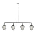 thumbnail image 4 of Innovations Lighting 214-S Geneseo Geneseo 4 Light 52" Wide Linear Chandelier - Nickel, 4 of 7