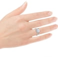 thumbnail image 6 of Pompeii Certified 3 1/2Ct Hexagon Diamond Engagement Ring 14k Gold or Platinum Lab Grown, 6 of 6