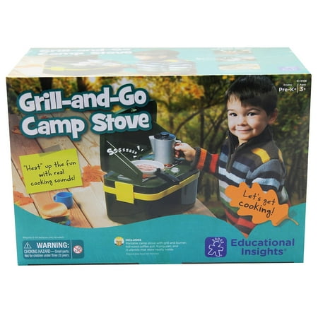 UPC: 0086002051080 | Educational Insights Lets Pretend Grill & Go Camp Stove 5108