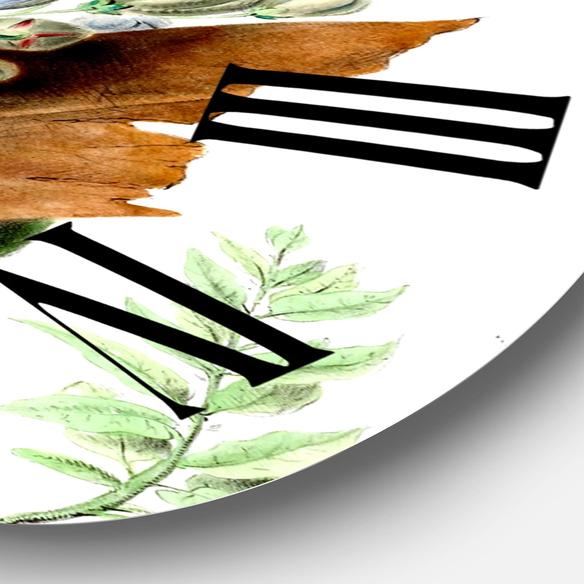 Designart 1 in Traditional Wall Clock