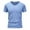 Light Blue, variant on cfhntfmh Mens Workout Shirts Solid Color Quick Dry Gym Tshirts Running Athletic Top Moisture Wicking Baselayer Tee