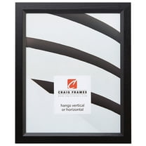 18x24 Ebony Black Wood Picture Frame