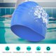 thumbnail image 3 of Gorro de natación de pelo largo gorro ligero resistente al desgarro silicona para piscina ANGGREK Otros, 3 of 8