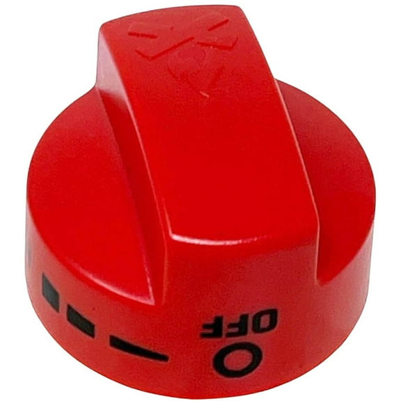 CRed Knob Compatible With Camp Chef Flat Top 600 Gas Grill