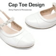 thumbnail image 2 of DREAM PAIRS Girls Slingback Dress Shoes Round Toe Heels Pumps for Little/Big Kids Flower Girl Party Wedding Princess, 2 of 6