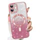 thumbnail image 1 of Funda de teléfono Fiyart diseñada para iPhone 16 Plus 6.7 - Rosa, 1 of 6