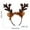 A, variant on BingTong Plush Christmas Headband, Brown Reindeer Antlers, Christmas Headbands For Christmas Party Supplies and Holiday Parties A